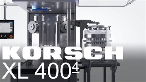 Korsch Xl Machine Changeover And Turret Removal Youtube