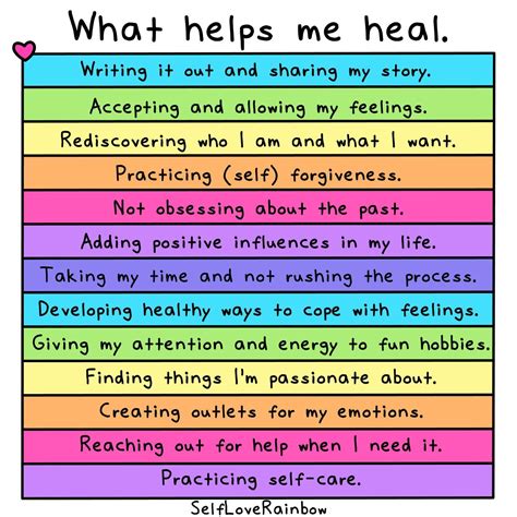 How To Start Healing From Trauma Self Love Rainbow Artofit