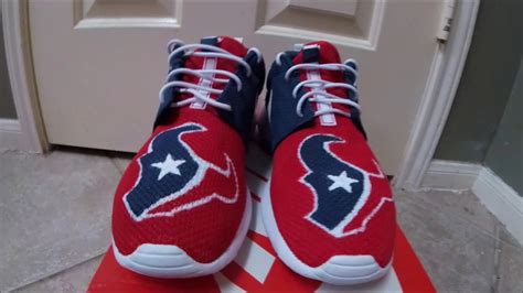 Houston Texans Custom Nike Roshe YouTube