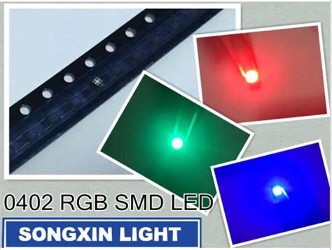 Unids Lote Led Smd Cuentas De Luz Rgb Brillante