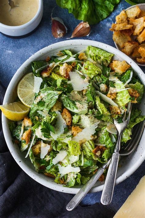 Classic Caesar Salad Recipe Feasting At Home