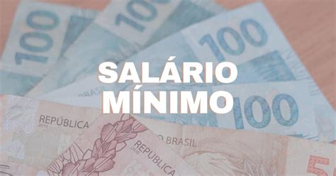 Sal Rio M Nimo Veja Como Ficou O Valor Em Cada Estado Do Pa S