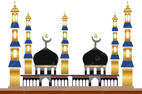 Gran Mezquita Con Altos Minaretes Png Islam Ramadán Eid Png Y Vector Para Descargar Gratis