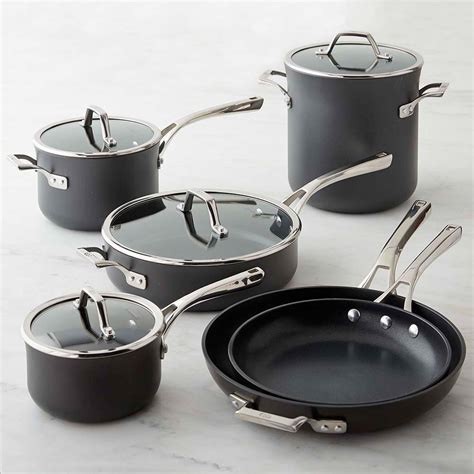 Calphalon Elite Nonstick 10 Piece Cookware Set Williams Sonoma Au