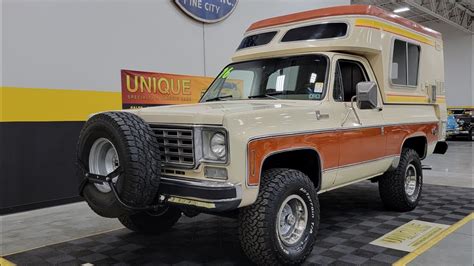 1976 Chevrolet K5 Blazer Chalet For Sale 59900 Youtube