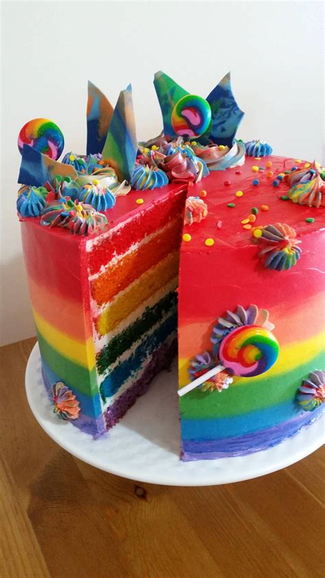 1065 Best Rainbow Cake Images On Pholder Food Baking And Rainbow Everything