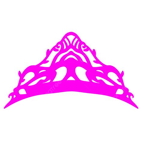 Pink Princess Crown Clipart Hd Png Princess Crown Vector Art Pink Flat