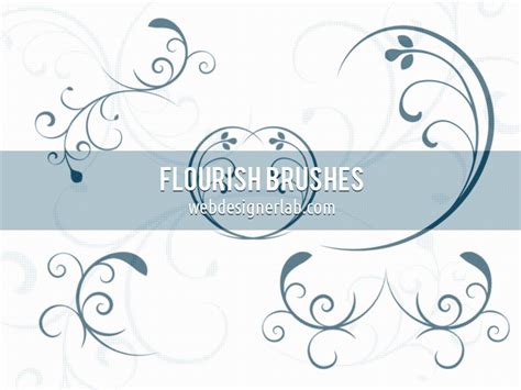 Flourish Brushes By Xara24 On Deviantart