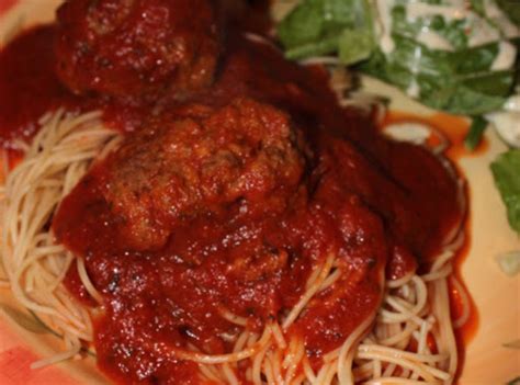 Mama S Best Ever Spaghetti Meatballs Just A Pinch Recipes