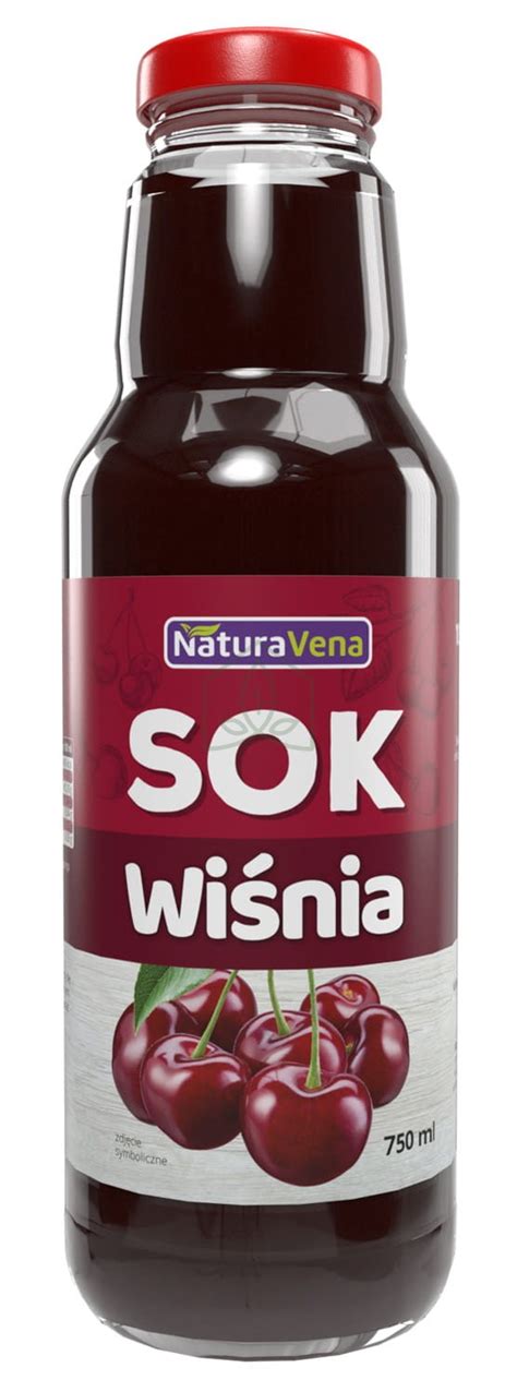 Sok z Wiśni 750 ml Naturavena