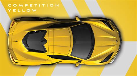 The C8 Corvette Finally Comes in Competition Yellow for 2025