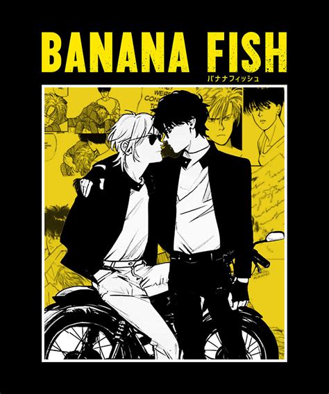 Banana fish Fan Art Design Digital Art by Words N Graphic - Fine Art ...