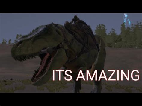 Taming A High Level Rex In Ark Youtube