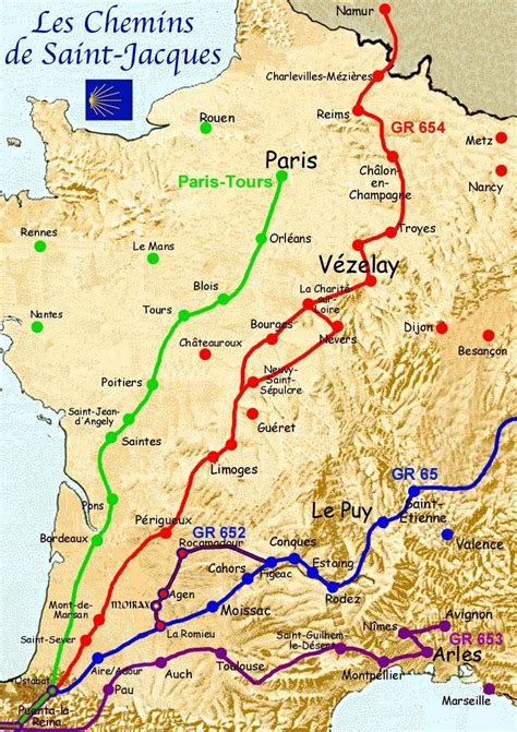 Les Chemins De Compostelle Arts Et Voyages