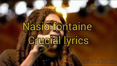 Nasio Fontaine Crucial Lyrics Youtube Music