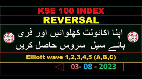 Kse Index Technical Analysis Psx Today Youtube