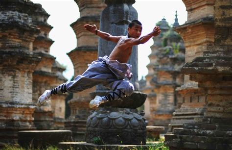 The Real Kung Fu Monks Of Shaolin Monastery China