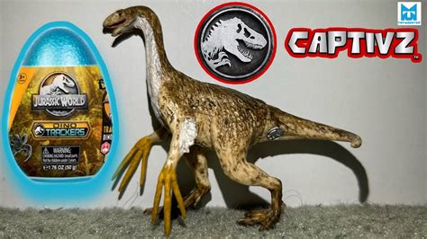 Desert Therizinosaurus‼️ Jurassic World Dino Trackers Captivz Eggs