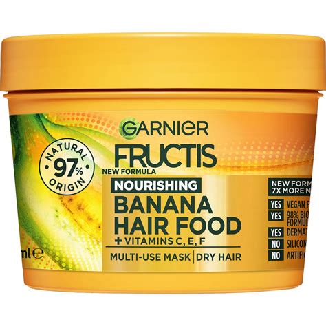 Garnier Fructis Hair Food Nourishing Banana Ml Woolworths