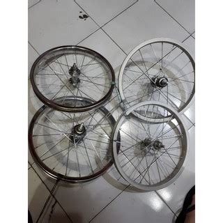 Jual PELEG VELG SEPEDA 16 BESI CP CROM Atau ALUMUNIUM Indonesia