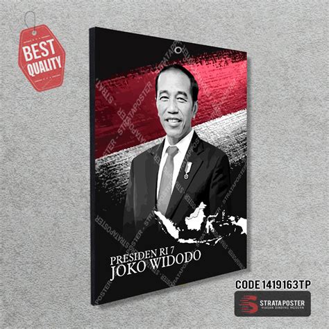 Jual Hiasan Dinding Presiden Indonesia Poster Pancasila Shopee Indonesia