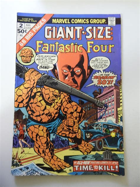 Giant Size Fantastic Four 2 1974 FN Condition Comic Books Bronze