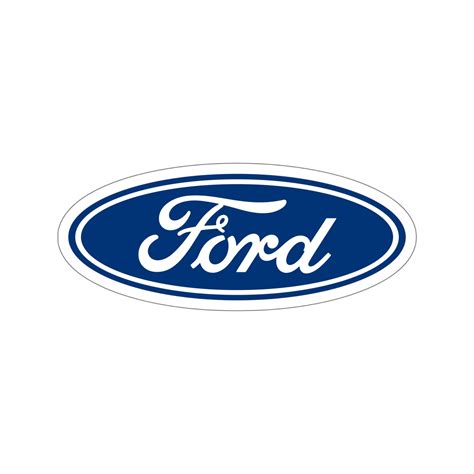 Ford Car Logo STICKER Vinyl Die-Cut Decal – The Sticker Space