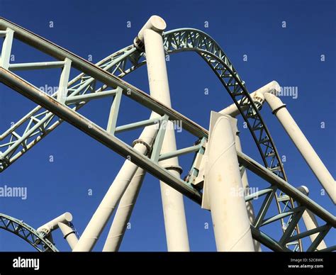 Rollercoaster At Thorpe Park Stock Photo Alamy