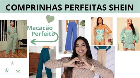 COMPRINHAS PERFEITAS SHEIN Macacão mais lindo calças e mais