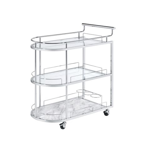 Orren Ellis Serving Bar Cart Reviews Wayfair Canada