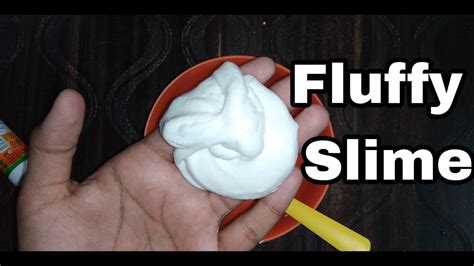 Diy 2 Ingredients Fluffy Slime How To Make 2 Ingredients Fluffy