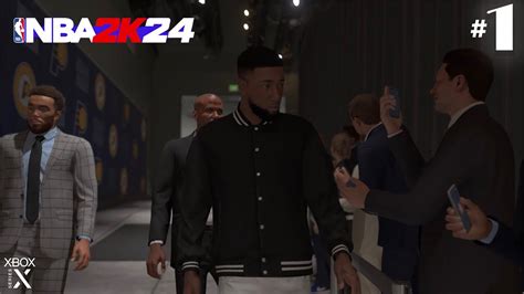 NBA 2K24 My Career Story Part 1 History In The Making YouTube