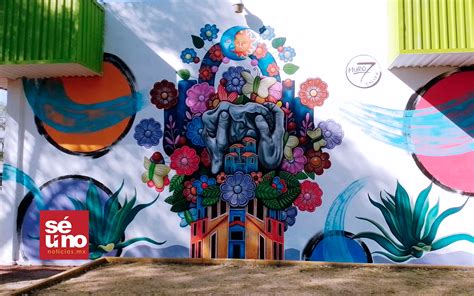 Metepec Se Ilumina Con El Nuevo Mural Art Stico En Izcalli Cuauht Moc