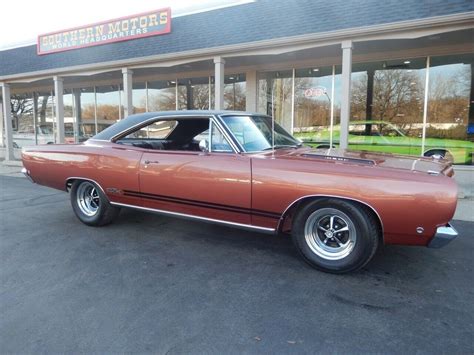 1968 Plymouth Gtx Turbine Bronze 426 Hemi Rotisserie Restoration