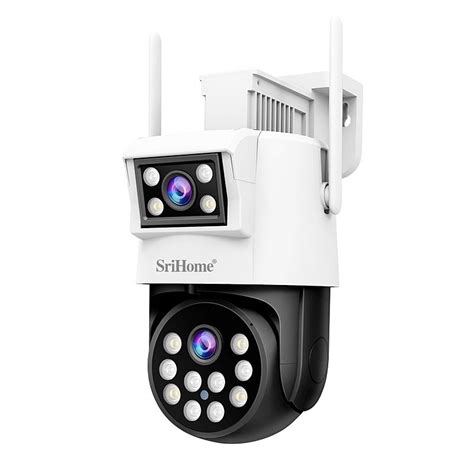 Camera Srihome 2 mắt quan sát 2 khung hình đàm thoại 2 chiều có màu