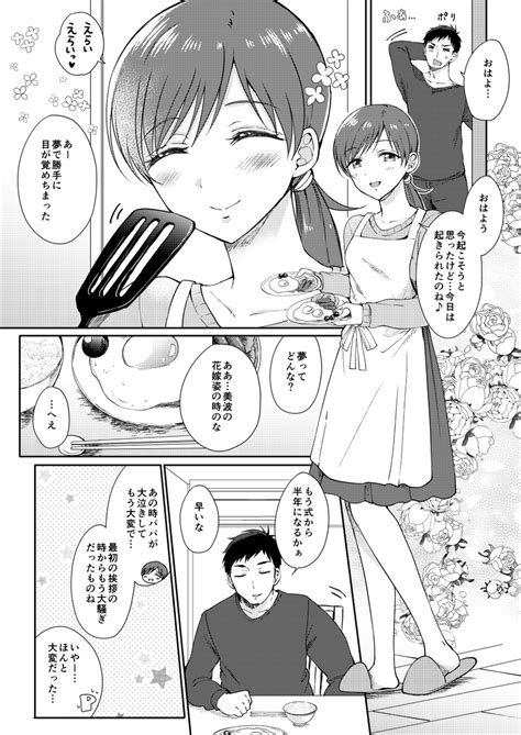 新田美波「ララさんとこのp×アイドル結婚合同参加してます。 P×新田美波の新婚漫画12ペー」 源🦎冬コミ2日目東4 シ76bの漫画