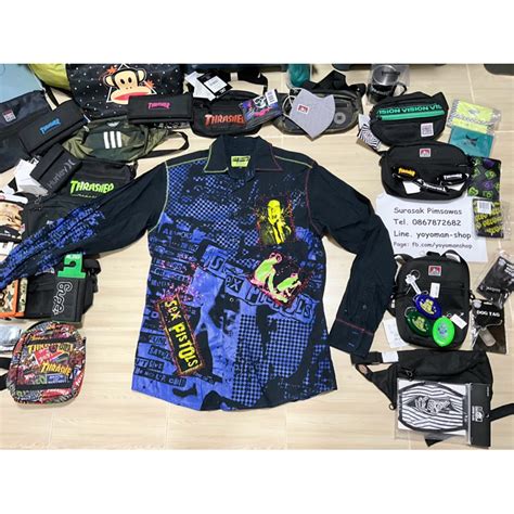 เสอเชต Sex Pistols ของแท สภาพด size M Shopee Thailand