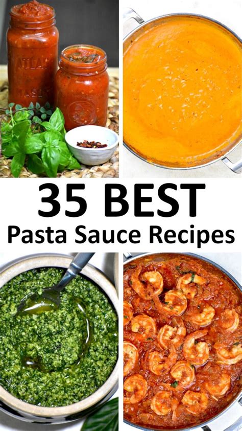 The 35 BEST Pasta Sauce Recipes - GypsyPlate