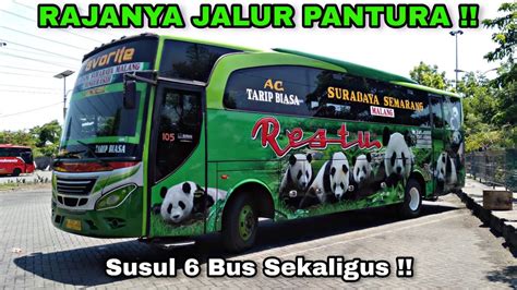 Lebih Cepat Dari Eko Boros Susul 6 Bus Di Depannya Trip Bus Restu