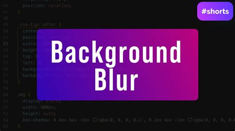 Hướng Dẫn Sử Dụng Background Blur Property In Css Cho Css Và Html