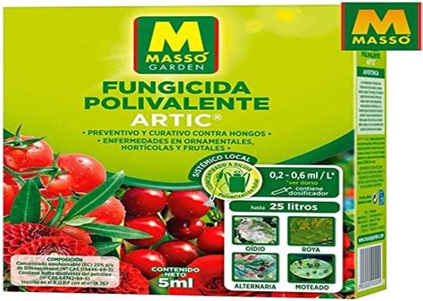 Fungicida Polivalente SistÉmico 5ml 231560 MassÓ Amazones Jardín