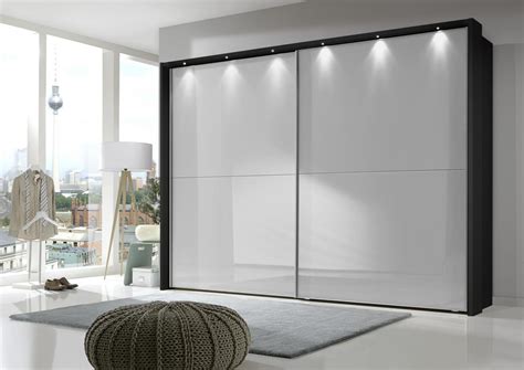 Berlin 2 Door Sliding Wardrobe With Coloured Glass Doors Eyres Furniture