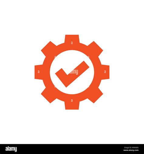 In Compliance Icon Set That Shows A Company Passed Inspection Stock