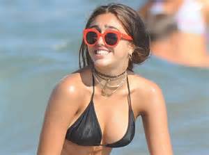 Lourdes Leon In Black Bikini Gotceleb