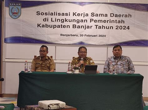 Setda Banjar Gelar Sosialisasi Pemetaan Kerjasama Daerah Radio