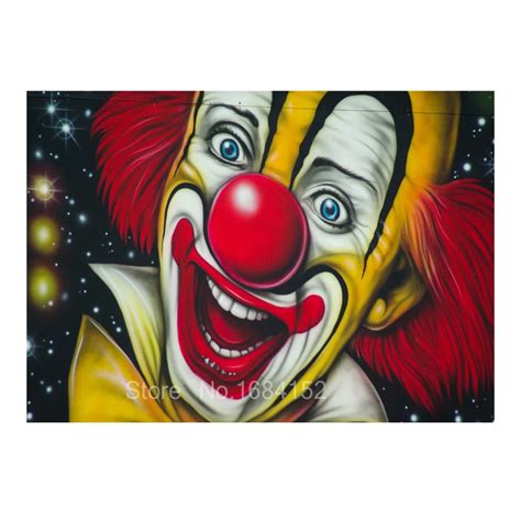 New Arrival Full Square Drill 5D DIY Diamond Painting Clown Cross