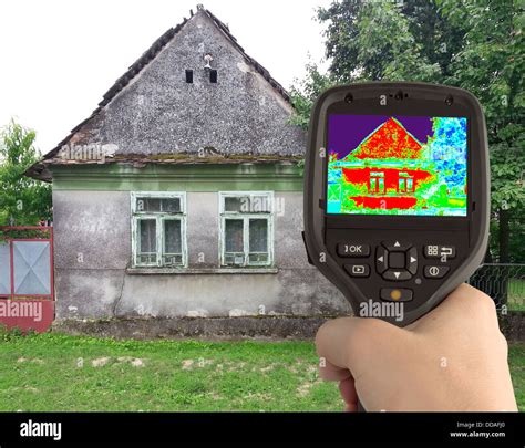 Thermal Imaging Of A House