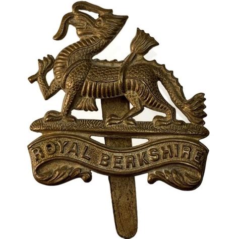 Ww1 Royal Berkshire Regiment Cap Badge