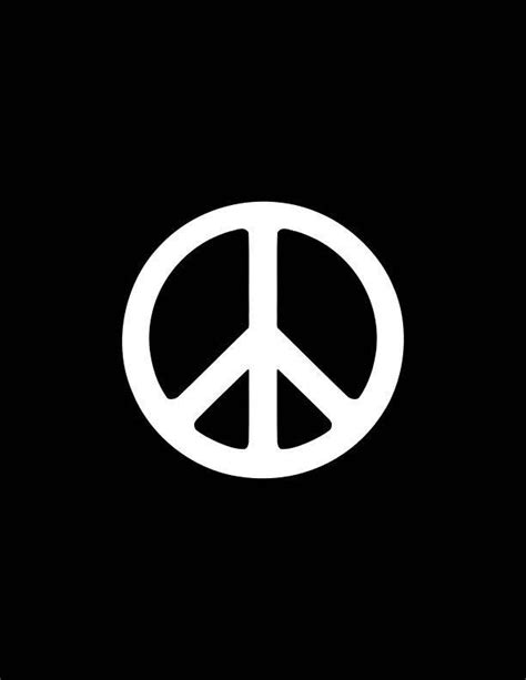 Peace Sign Decal - Peace Symbol Vinyl Decal Peace Symbol Sticker Peace ...