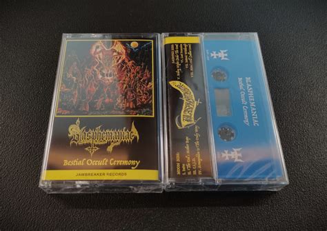 Blasphemaniac Bra Bestial Occult Ceremony Mc Darkness Shall